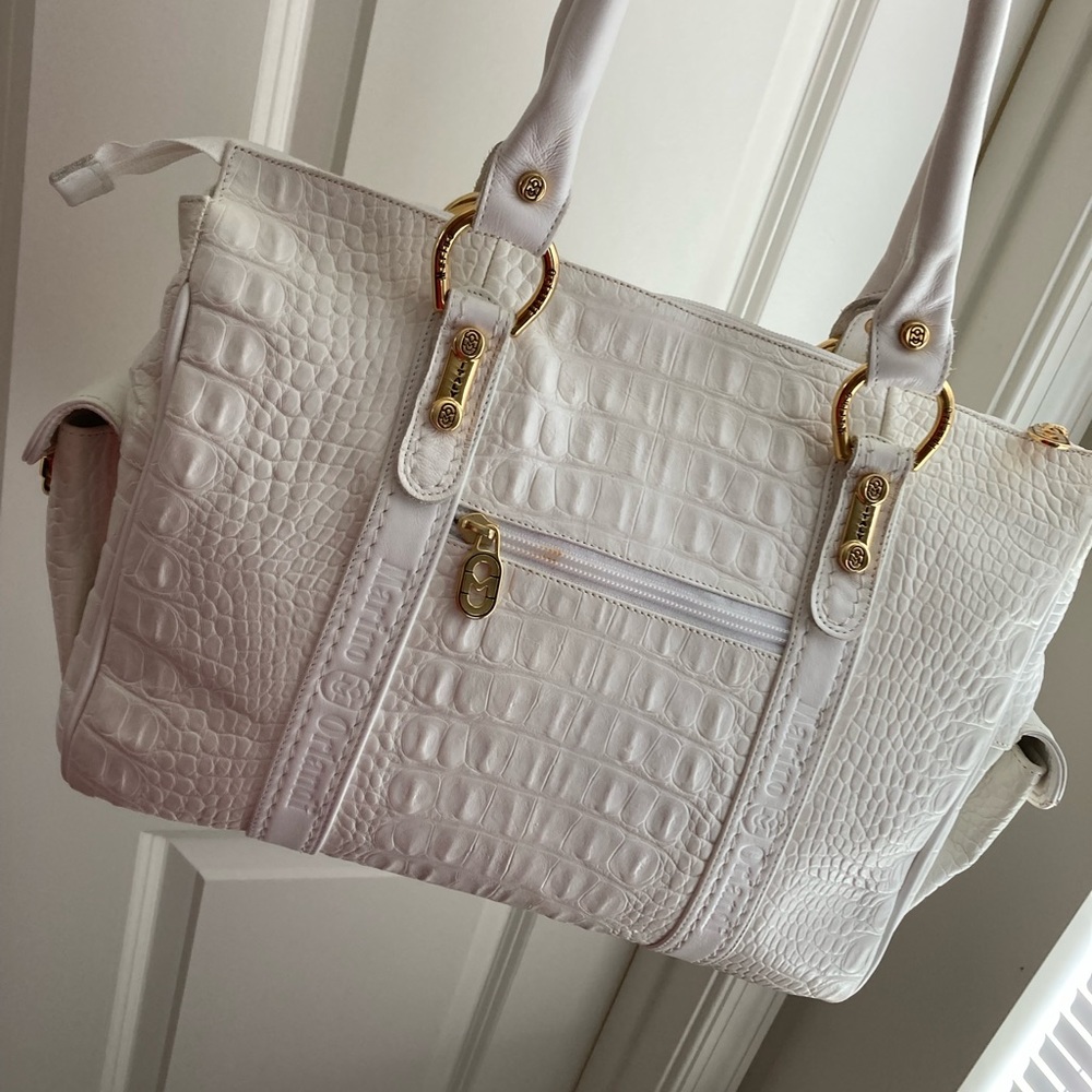 Marino orlandi leather band new handbag